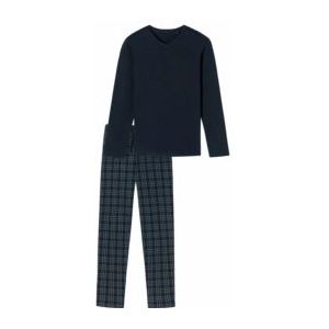 Pyjama Schiesser Men 180271 Nightblue-Maat 58