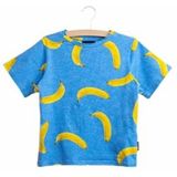 SNURK - Kids Banana - T-shirt - Blauw - GOTS-gecertificeerd