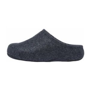 FitFlop Women Shuv Cushy Felt Clog Slippers Midnight Navy-Schoenmaat 38