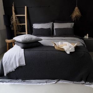 Dekbedovertrek - Katoen - Grijs - Eenpersoons