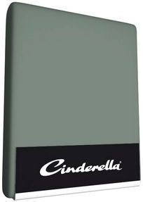 Cinderella - Sundays - Topper Hoeslaken - tot 15 cm matrashoogte - Satijn - 80x210 cm - Groen
