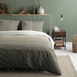 Dekbedovertrek - Grijs - Katoen - 1 Persoons