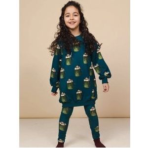 Sweater Dress Snurk Kids Hot Choco-Maat 164