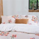 Dekbedovertrek - Grijs - Katoen - 2 Persoons