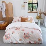 Dekbedovertrek - Grijs - Katoen - 2 Persoons