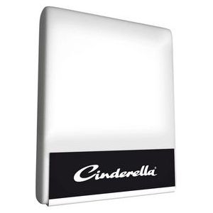 Cinderella - Sundays - Hoeslaken - 100% Katoen-Satijn - 200x210 cm - Tot 25 cm matrashoogte - Wit