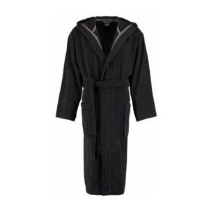 Cawo - Home Badjas - Grijs - Katoen - Capuchon