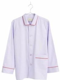 HAY - Outline Pyjama L/S Shirt - Lavendel - Pyjamashirt