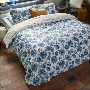 Dekbedovertrek Walra Blue Memories Blauw Wit Renforcé-200 x 200 / 220 cm | 2-Persoons