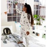 SNURK - Astronaut - Broek - Maat 128 - GOTS Gecertificeerd - Comfortabel