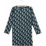 Long Sleeve Dress Snurk Kids Penguin Xmas-Maat 140