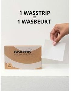 SNURK - Wash Sheets - Wasmiddel - 30 Strips - Plantaardig