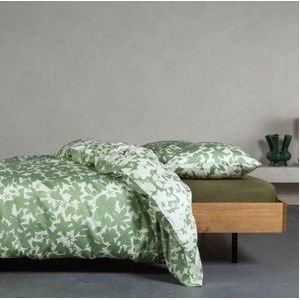 Dekbedovertrek Essenza Sora Greenish Satijn-260 x 200 / 220 cm | Extra Breed