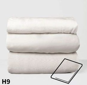 Dommelin - Hoeslaken - Zwart - Katoen 180TC - 80 x 210 cm