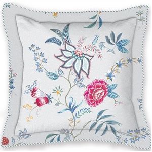 Sierkussen Pip Studio Flower Festival Square Cushion Wit (45 x 45 cm)