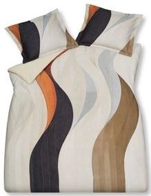 Vandyck - Curva - Dekbedovertrek - Cream Tan - 140 x 200 / 220 cm - 1-Persoons