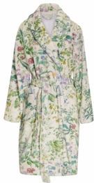 Essenza - Steff - Badjas - Vanille - Zachte Fleece - Tot boven de knie