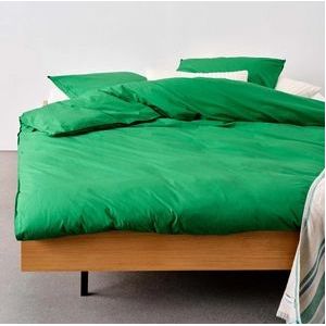 Dekbedovertrek Marc O'Polo Tove Vivid Green Percal-200 x 200 / 220 cm | 2-Persoons