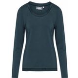 Top Essenza Women Luyza Long Sleeve Deep Sea Blue-S