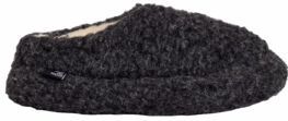 Rue de Wool - The Nordic Low - Pantoffels - Charcoal Black - 100% Wol
