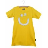 T-shirt Dress SNURK Kids Creamy Smile Yellow-Maat 116