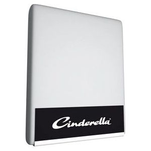 Cinderella - Hoeslaken (tot 25 cm) - Jersey - 200x200 cm - Lichtgrijs