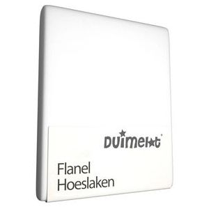 Hoeslaken Duimelot Kinder Wit (Flanel)-60 x 120 cm