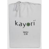 Topper Hoeslaken Kayori Shizu Zilvergrijs (Jersey)-Lits-Jumeaux XL (180 x 200/210/220 cm)