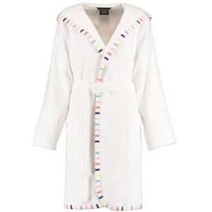 Badjas Cawö 3345 Uni Capuchon Women Wit