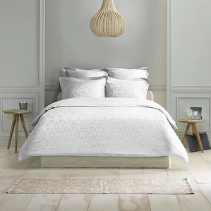 De Witte Lietaer - Motion - Dekbedovertrek - Wit - Satijn - Inclusief Kussensloop