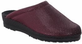 Rohde - Neustadt 2287 - Pantoffel - Wijnrood - Stof/Textiel