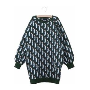 Sweater Dress Snurk Kids Penguin Xmas-Maat 152