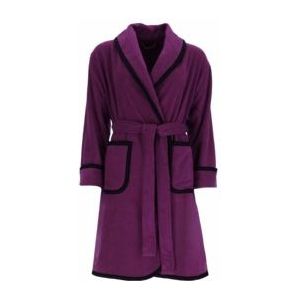 Vossen - Limbo - Badjas - Purple - 100% Katoen - Oeko-Tex STANDARD 100