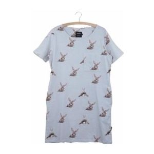 T-shirt Dress SNURK Women Bunny Bums Grey-XL