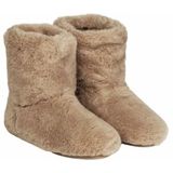 Freedom Moses - Sativa - Pantoffel - Beige - Gerecycled Faux Fur, Rubber Buitenzool, 100% Vegan