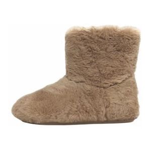 Freedom Moses - Sativa - Pantoffel - Beige - Gerecycled Faux Fur, Rubber Buitenzool, 100% Vegan
