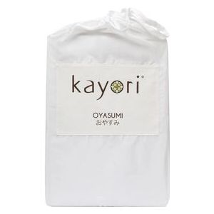 Split Topper Hoeslaken Kayori Oyasumi Wit (Tencel)-160 x 200 cm