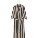 Badjas Ferm Living Field Robe Sand/Black-One-size