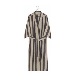 Badjas Ferm Living Field Robe Sand/Black-One-size