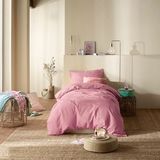 Dekbedovertrek - Wit - Katoen - 1 Stuk