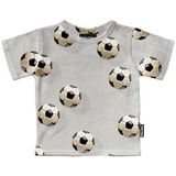 T-Shirt SNURK Baby Fussball Grey-Maat 68