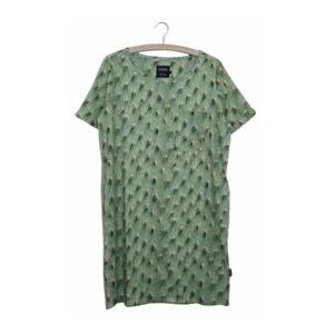 T-shirt Dress SNURK Women Cozy Cactus Green-XL