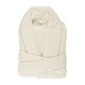 Abyss & Habidecor - Lodge - Badjas - Ivoor - 100% Giza Egyptisch Katoen