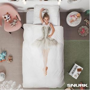 SNURK Ballerina Dekbedovertrek Percal-140 x 200 / 220 cm | 1-Persoons