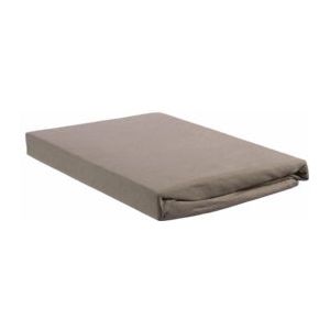 Topper Hoeslaken Beddinghouse Taupe (Jersey)-70/80/90 x 200/210 cm