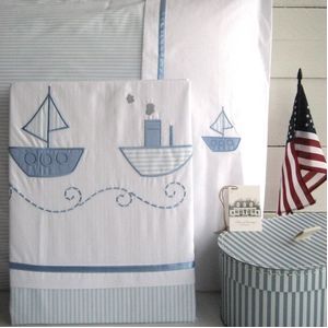 Town&Country - Nautica - Dekbedovertrek - Blauw - 100% Katoen-Percal