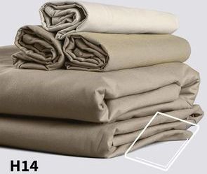 Hoeslaken - Grijs - Katoen - Stretch