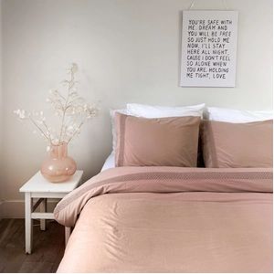 Town&Country - Maryland - Dekbedovertrek - Pink - 240 x 200 / 220 cm - Lits-Jumeaux
