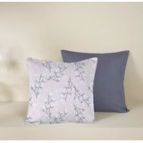 De Witte Lietaer - Posy - Sierkussenhoes - Lavender - 40 x 40 cm - Set van 2