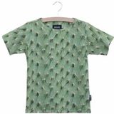 T-shirt SNURK Kids Cozy Cactus Green-Maat 128